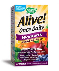 Natures Way Alive Once Daily Women's Ultra Potency Multi Vitamin  60 Tablets