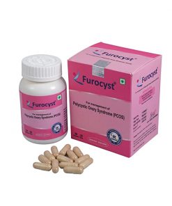 Furocyst  For PCOS Management  60Capsules pack for thyroid