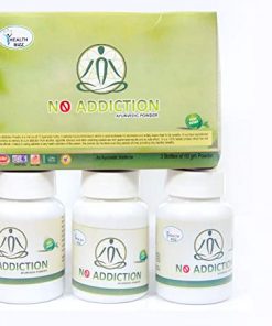 Healthbizz No Addiction Powder for Alcohol, Smoking & High Addictions for smoking deaddiction