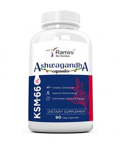 KSM 66 ASWAGANDHA - 500mg-90 Veg Capsules for depression relieve