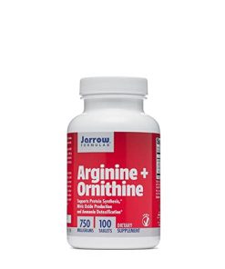 JARROW FORMULAS  Arginine + Ornithine 100 Tablets