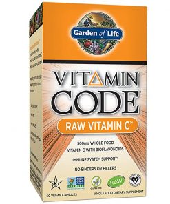 GARDEN OF LIFE Vitamin Code Raw Vitamin C  120 Vegan Capsules
