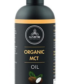 Naturevibe Botanicals Organic MCT Oil - 200ml | Keto Oil for obesity