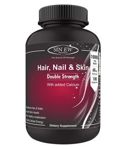 Sinew Nutrition Hair Skin and Nails 10000mcg - 100 Capsules for depression relieve