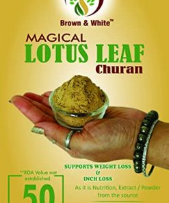 Brown & White Magical Lotus Leaf Churan, Always Keep This in Your Kitchen (50gm) for thyroid
