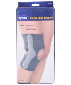 TYNOR Elastic Knee Support - XL (Dark Gray)