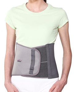 TYNOR Abdominal Support 9" as Compression Belt for Postoperative, Postpregnancy Aid and Waistline Reduction Meher Surgical (L)