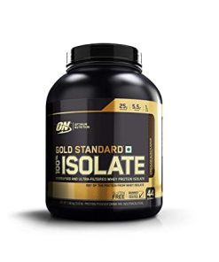 OPTIMUM NUTRITION (ON) Gold Standard 100% Isolate Whey Protein Powder   3 0 lb  44 servings (Chocolate Bliss)