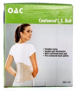 TYNOR Oac Contoured L. S. Belt to Support Lumbo Sacral Region, Low Backache (L)