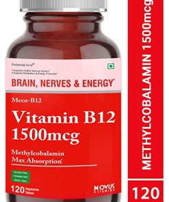 Carbamide Forte Methylcobalamin (Vitamin B12) 1500 mcg Supplement   120 Veg Tablets