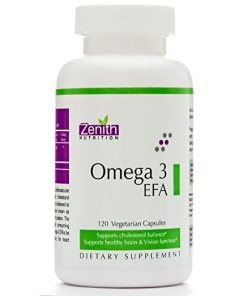 ZENITH NUTRITION Omega 3 EFA   120 Capsules