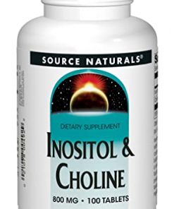 SOURCE NATURALS  Inositol & Choline  100 Tablets