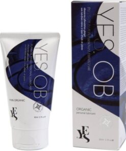 YES OB Organic Natural Plant-Oil Based Personal Lubricant 80ml