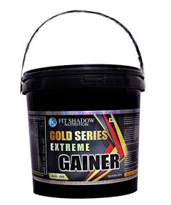 FIT SHADOW EXTREME Weight Gainer Mass Gainer Protein Powder (CHOCOLATE) 4.5 kg / 10 Lbs Sugar Free,Low Fat,Low Carb Best Weight Gainer Protein Powder For Men,Women,Boys,Beginners. for weight gain