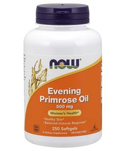 NOW FOODS Evening Primrose Oil 500mg  250 Softgels  (Packaging may vary)