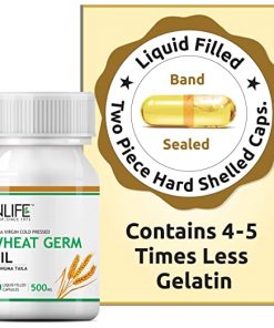 INLIFE Wheat Germ Oil Supplement 500 mg   60 Capsules