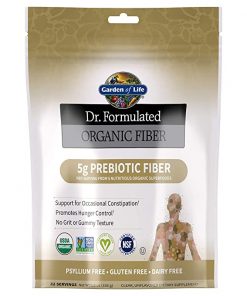 GARDEN OF LIFE  Dr  Formulated  Organic Fiber  Clear  Unflavored Powder Supplement  6 8 oz (192 g)