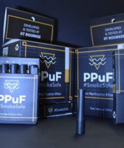 Log 9 Materials PPuF  Advance Purification Cigarette Filters, Reusable upto 4 times   Pack of 12 for smoking deaddiction