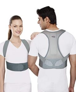 TYNOR Posture Corrector for Women & Men | Adjustable Back Straightener for Upper Back Pain Relief|Correct Slouching,Hunching & Bad Posture - Small