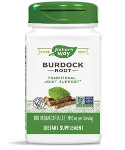 Natures Way  Burdock Root  100 Veg Capsules
