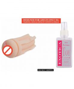 Cyberskin H2O Shower Stroker  Exotica Anti Bacterial Toy Cleaner