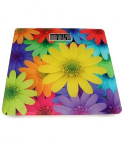 Venus Digital LCD Weighing Scale Multicolor Flower