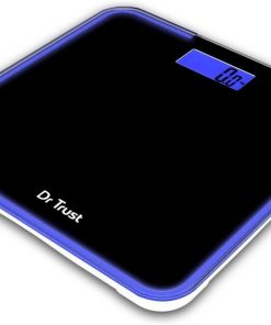 Dr Trust USA Electronic Supernova Digital Personal Weighing Scale Black