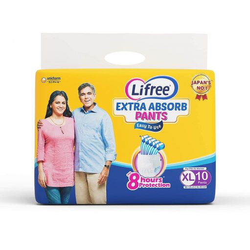 Buy Lifree Slim Absorb Adult Diaper Pants XL 10's Online | Check Price &  Substitutes