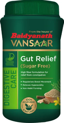 Baidyanath Vansaar Gut Relief Sugar Free powder