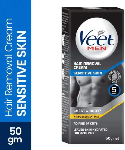 Veet Men Sensitive Skin Hair Removal Cream