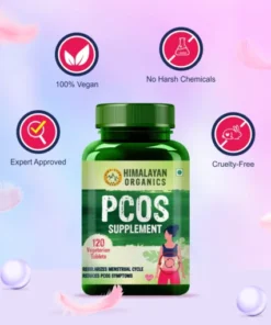 Himalayan Organics Pcos Supplement Vegetarian Tablet