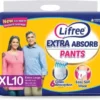 Lifree Extra Absorb Pants Super XL Adult Diaper Pants
