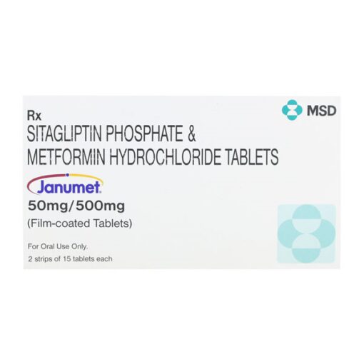 Janumet 50mg/500mg Tablet