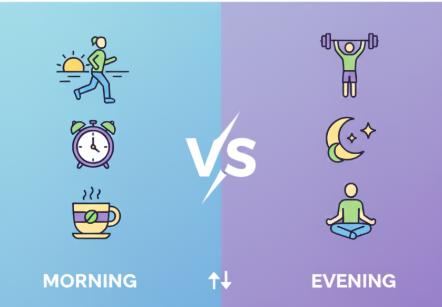 Morning vs Evening: When is a better time to exercise?