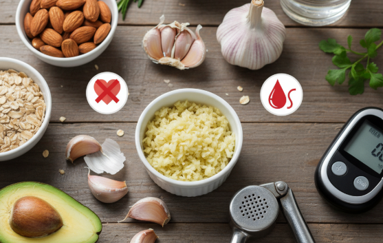 Garlic Eating Tips for High Cholesterol & Diabetes