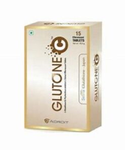 Glutone C with L Glutathione & Vitamin C for Healthy Skin & Immunity Effervescent Tablet