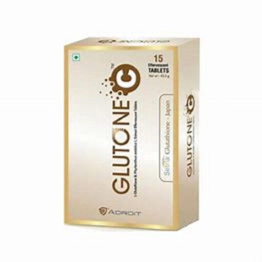 Glutone C with L Glutathione & Vitamin C for Healthy Skin & Immunity Effervescent Tablet