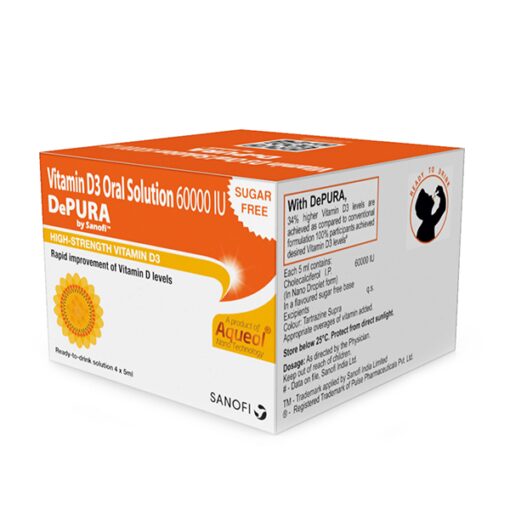 Depura 60000 IU Vitamin D3 Oral Solution