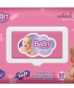 Babit Baby Care Wipes 80 Wipes