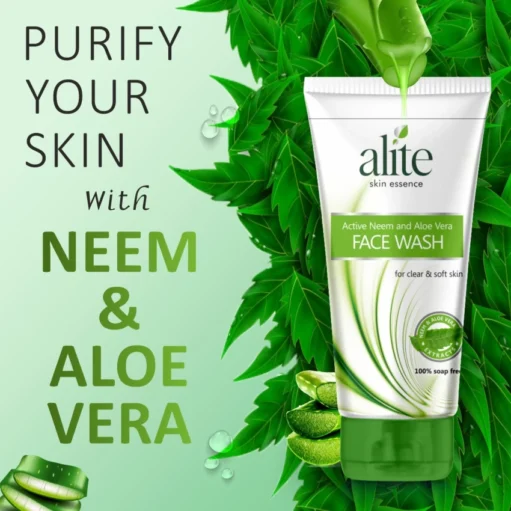 Alite Active Neem and Aloe Vera Face Wash