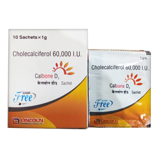 Calbone D3 60K Sachet