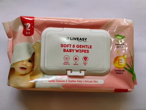 Liveasy Baby Care Soft & Gentle Baby Wipes
