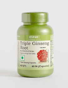 GNC Herbal Plus Triple Ginseng Root Capsule
