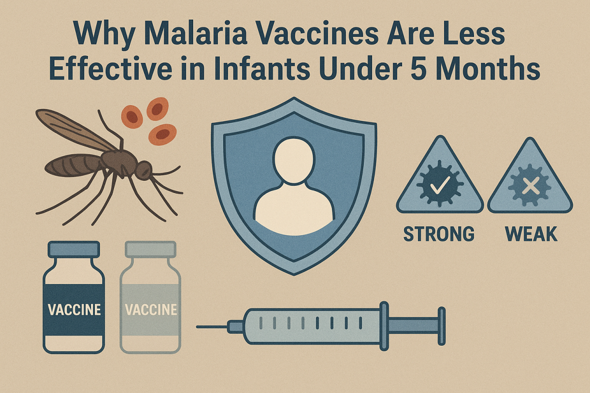 Why Malaria Vaccines Are Less Effective in Infants Under 5 Months