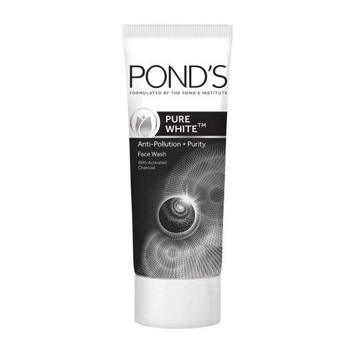 Pond's Pure White Anti Pollution Activated Charcoal Face Wash 200gm