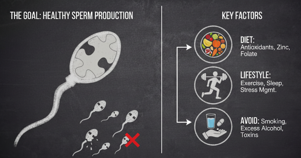 Male Fertility: Diet, Lifestyle for Increasing Sperm Count