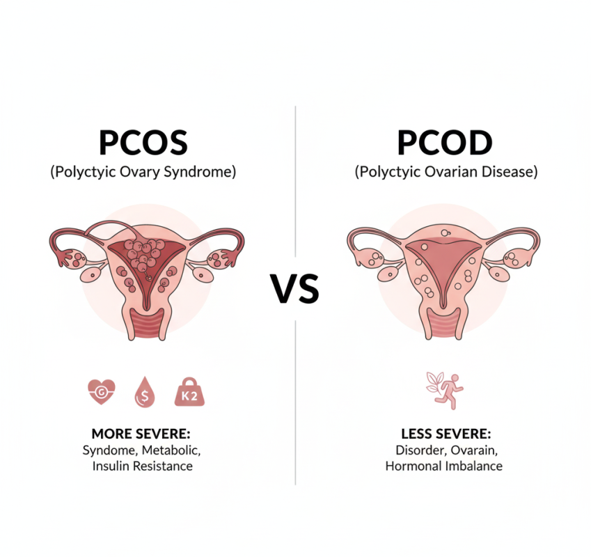 PCOS vs. PCOD Understanding the Key Differences