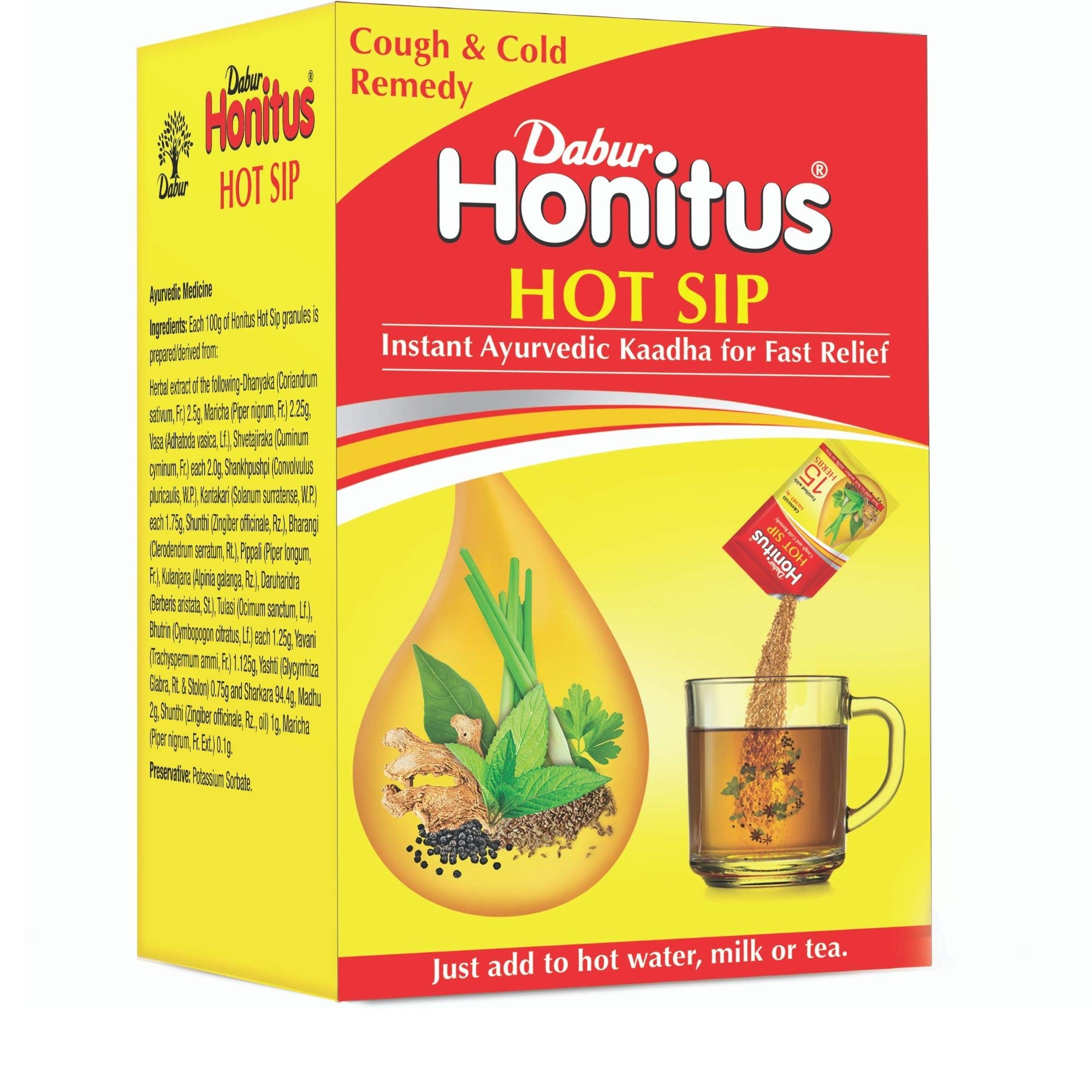 Dabur Honitus Hot Sip Instant Ayurvedic Kaadha