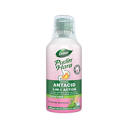 Dabur Pudin Hara Antacid 3 in 1 action Suspension
