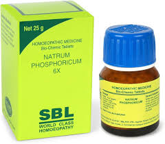 SBL Natrum Phosphoricum Biochemic Tablet 6X